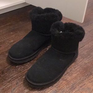 UGG Classic Bling Mini black boots